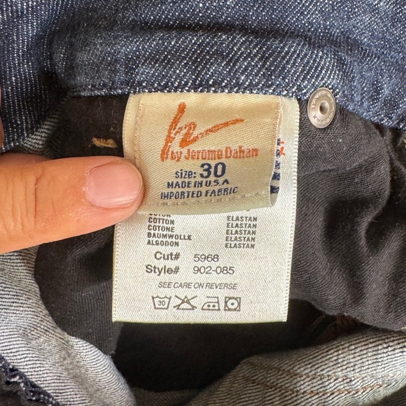 Citizens of Humanity Denim Bermuda Shorts Womens Size 30 Dark Wash Blue Jeans - Picture 4 of 5